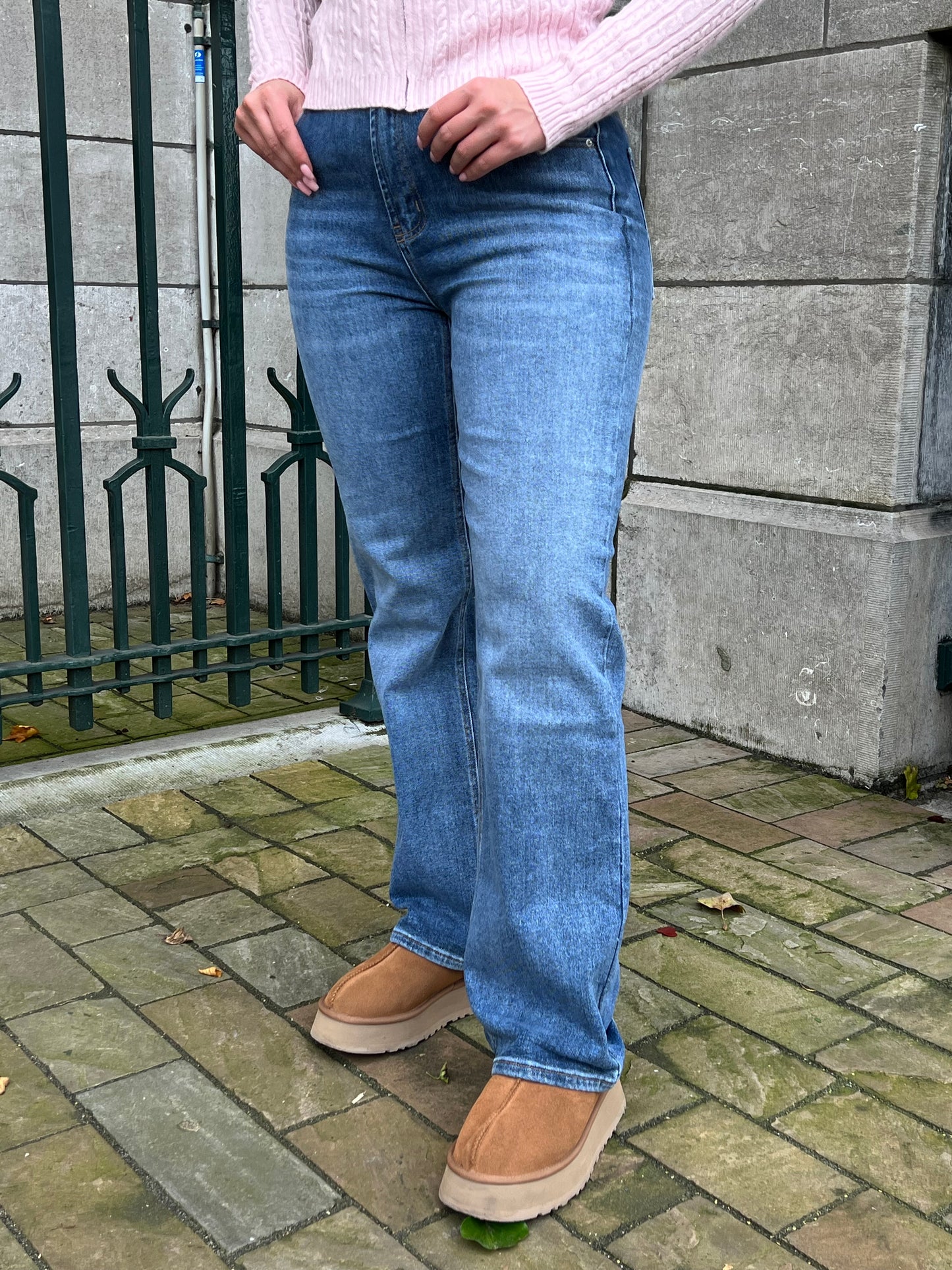 'SKY' Straight Leg Jeans