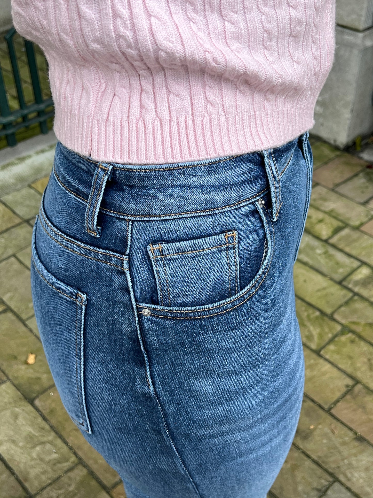 'SKY' Straight Leg Jeans